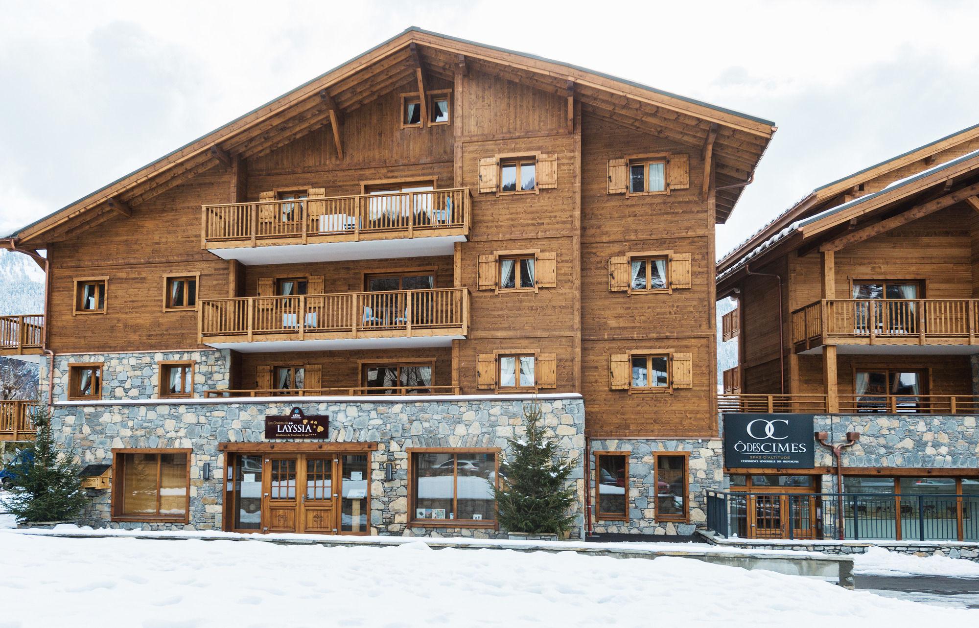 Cgh Residence Boutique Les Chalets De Layssia ซาโมอ็องส์ ภายนอก รูปภาพ